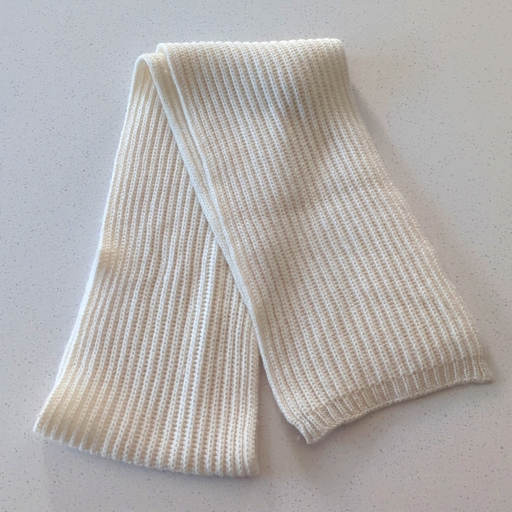 3/$15 Moda International Cream Scarf